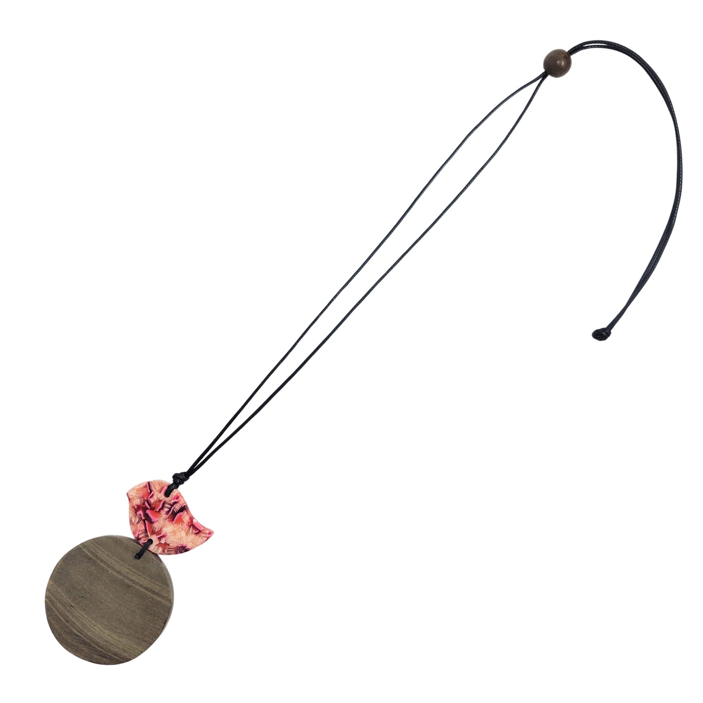 Happy Pink Bird Pendant