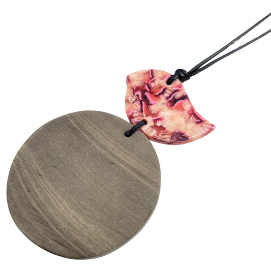 Happy Pink Bird Pendant