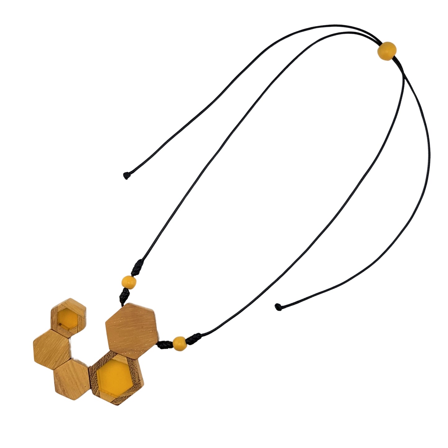 Honeycomb Loop Necklace