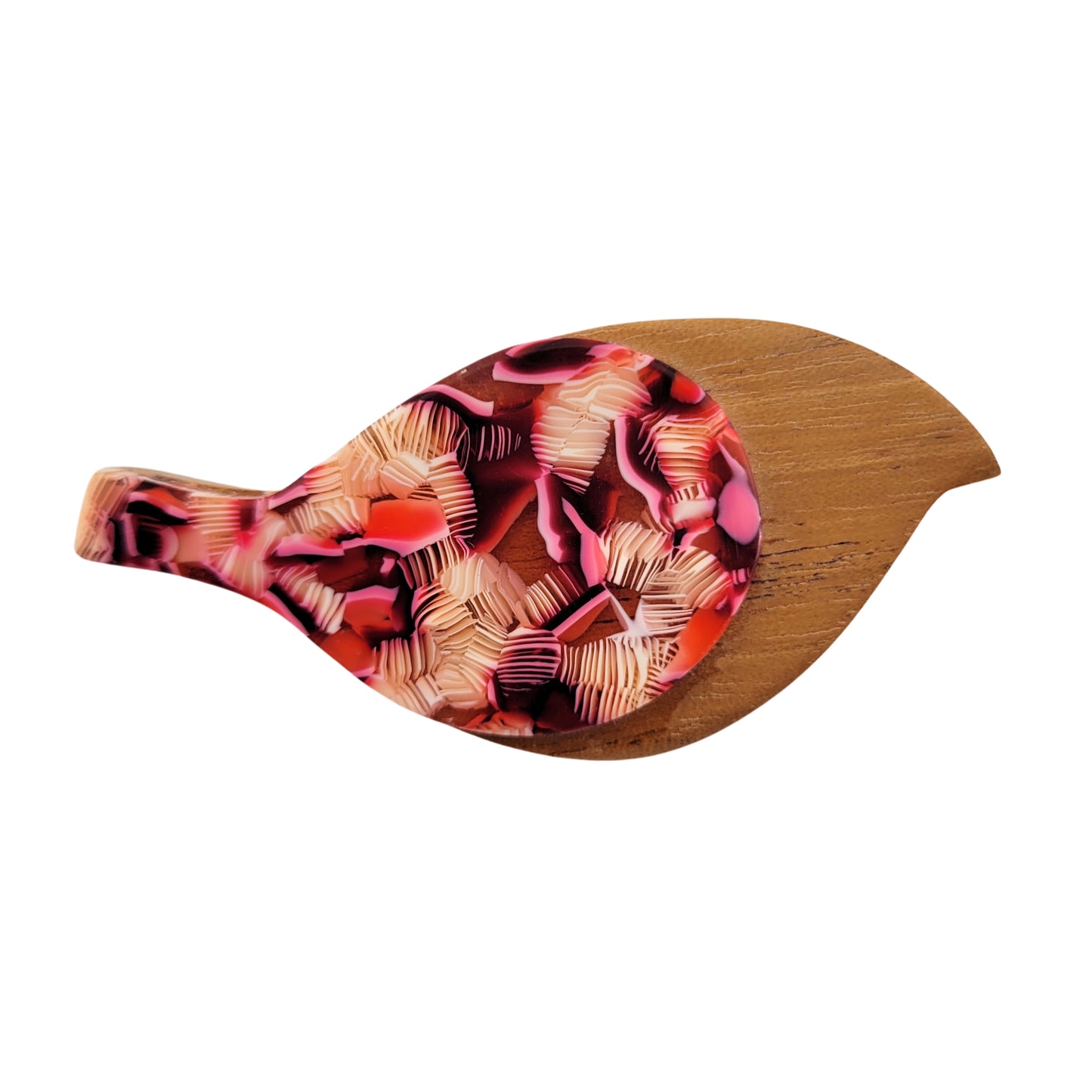 Happy Pink Bird Brooch