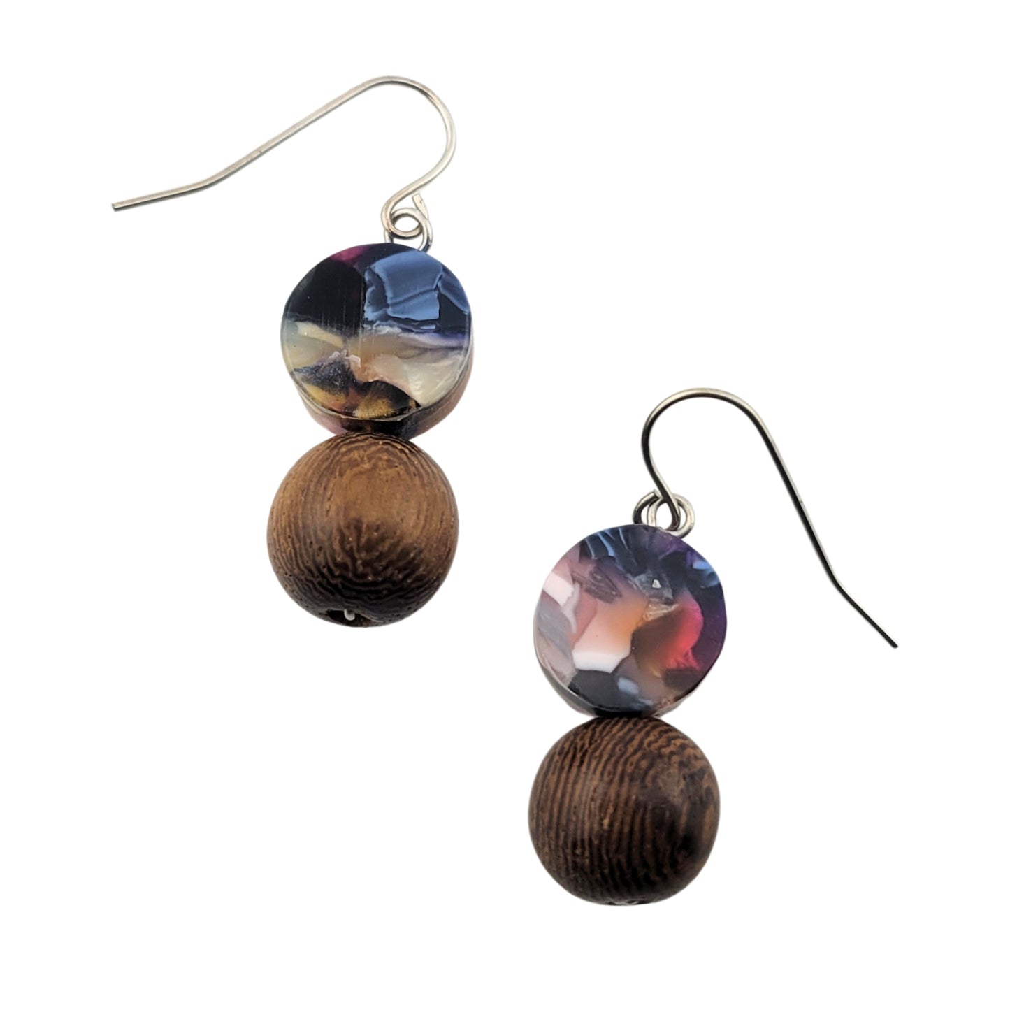 Deep Blues Petite Earrings