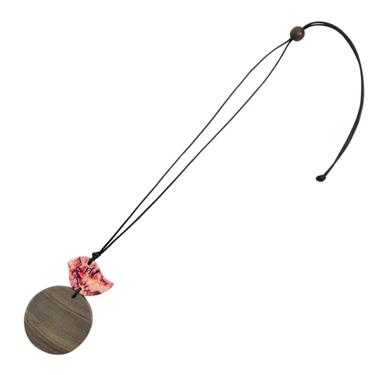Happy Pink Bird Pendant