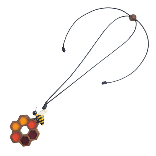 Honey-Loving Bee Pendant