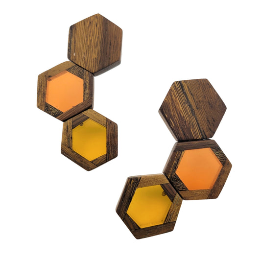 Honeycomb Earrings
