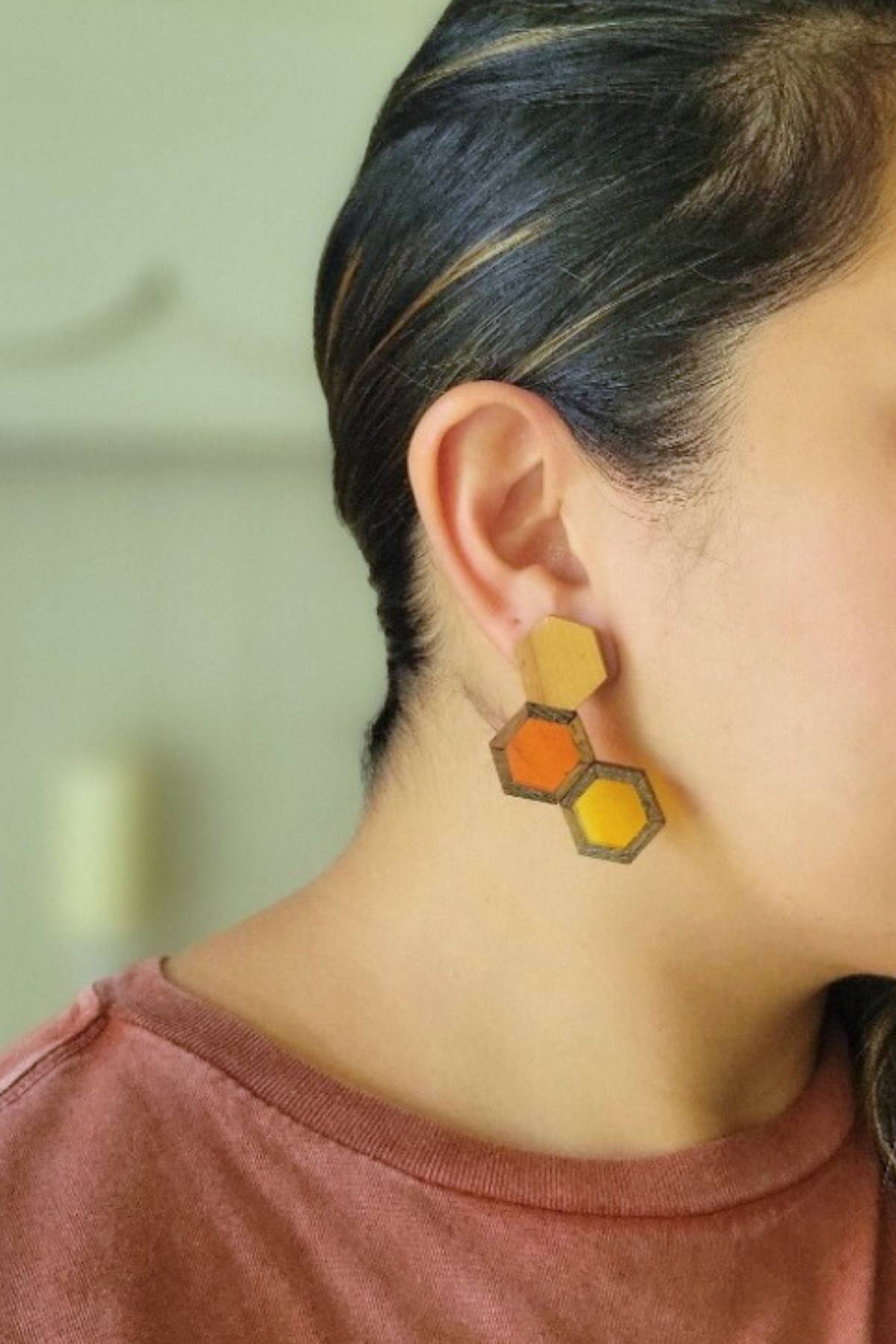 Honeycomb Earrings