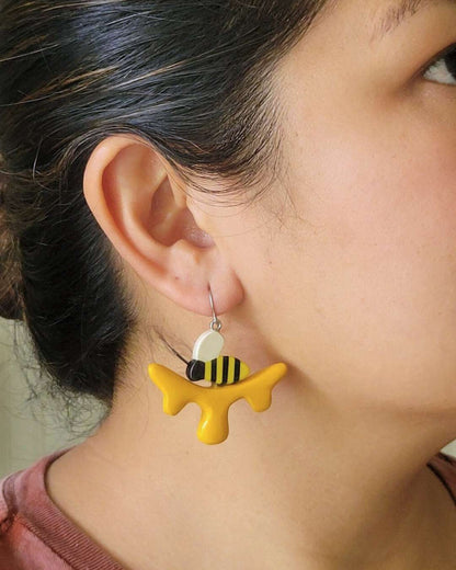 Bee and Honey Earrings